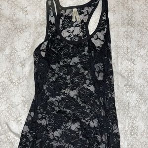 Lace tank top